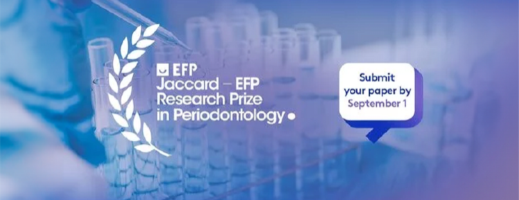 Attention perio researchers: submit your work for the prestigious Jaccard-EFP Research Prize